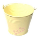 favour bucket - pale lemon