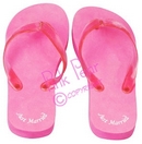 flip flops - pink