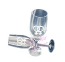 champagne flutes - lesbian symbol