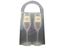handpainted flutes - mrs & mrs