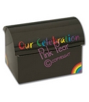 chest - rainbow favour box