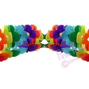 garland - rainbow flowers